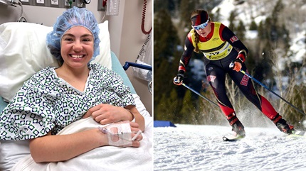 Sidney was able to go back to competitive skiing following a first-of-its-kind surgery for nutcracker syndrome at Cleveland Clinic. 