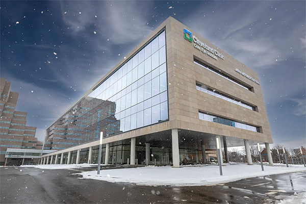 The Jeffrey and Patricia Cole Pavilion at Cleveland Clinic’s Cole Eye Institute